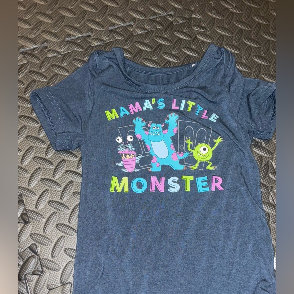 Little Sleepies Monsters inc. bodysuit (18-24m)